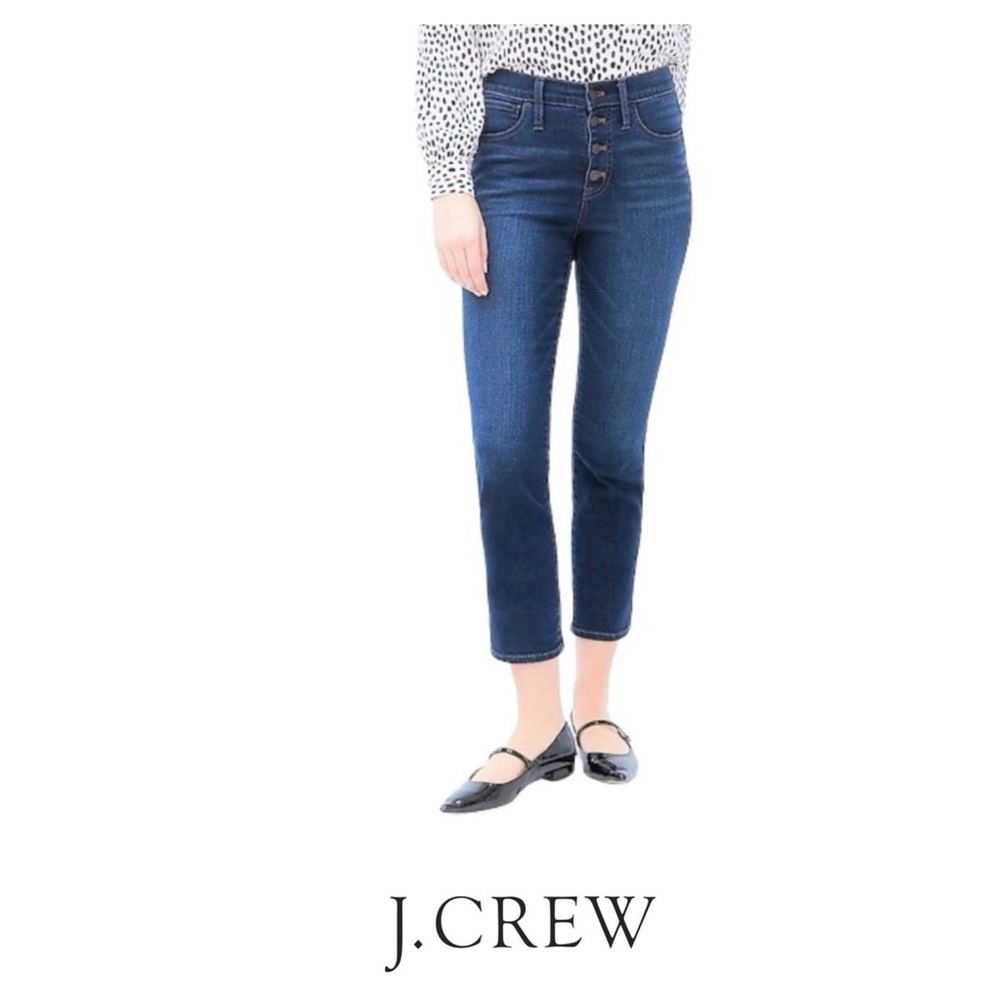 J. Crew High-Rise Vintage Straight Jeans